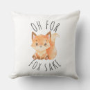 Search for fox cushions Cartoon