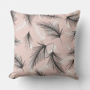 Search for pink palm tree cushions Leaf