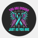 Search for suicide prevention ribbon stickers Self care