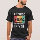 Search for retired truck driver tshirts Vintage