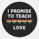 Search for love teaching stickers Rainbow