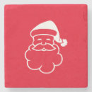 Search for santa sandstone coasters Red