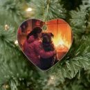 Search for firefighter christmas tree decorations Dog