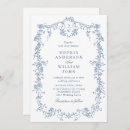 Search for french blue wedding invitations Regency