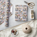 Search for family wrapping paper Black and white