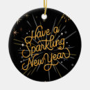 Search for new years eve christmas tree decorations Black