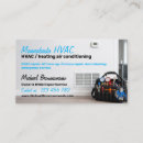 Search for heating business cards Air conditioning