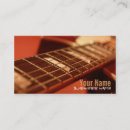 Search for string guitar business cards Musician