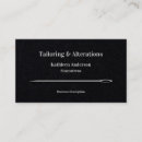 Search for sewing needle business cards Simple