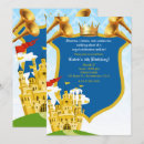 Search for blue prince birthday invitations Fairytale