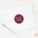 Search for maroon and white stickers Burgundy