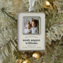 Search for birth announcement christmas tree decorations Typography