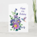 Search for nature birthday cards Hummingbird