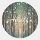 Search for forest night stickers Fireflies