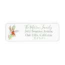 Search for holly return address labels Simple
