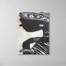 Search for black white woman canvas prints African