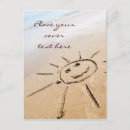 Search for sun face postcards Summer