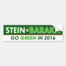Search for green party bumper stickers Election