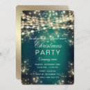 Search for green gold corporate christmas invitations Formal