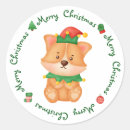 Search for cute christmas elf stickers Dog
