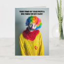 Search for creepy clown cards Funny