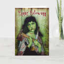 Search for gothic halloween cards Zombie