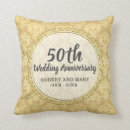 Search for 50th wedding anniversary cushions Elegant