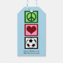 Search for soccer gift tags Coach