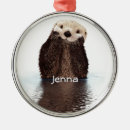 Search for otter christmas tree decorations Adorable