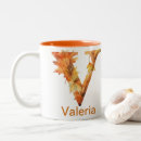 Search for initial v mugs Floral