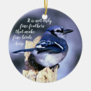 Search for blue bird christmas tree decorations Jay