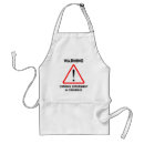 Search for in progress aprons Warning
