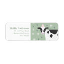 Search for cow return address labels Birthday party