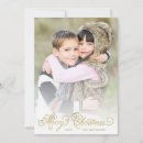 Search for faux gold christmas cards Merry