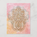 Search for protection postcards Hamsa