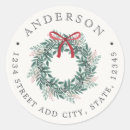 Search for christmas stickers Wreath