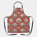 Search for vintage floral aprons Toile de jouy