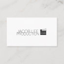 Search for cinema business cards Editor