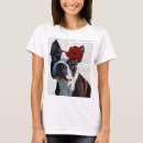 Search for boston terrier tshirts Rose