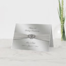 Search for 25th wedding anniversary cards Silver