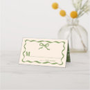 Search for bow place cards Retro
