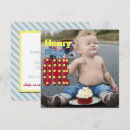 Search for retro squares invitations Blue
