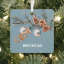 Search for trumpet christmas tree decorations Gold