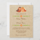 Search for owl wedding invitations Birds