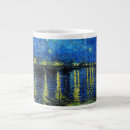 Search for starry night over the rhone mugs Post impressionism