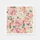 Search for vintage rose napkins Botanical