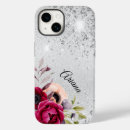 Search for silver flowers iphone cases Floral
