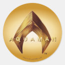 Search for aquaman logo stickers Dc comics