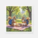 Search for game of chess napkins Cute