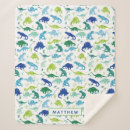 Search for green dinosaur blankets Watercolor